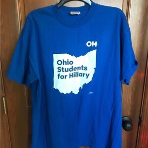 Blue Ohio Students for Hillary T-Shirt